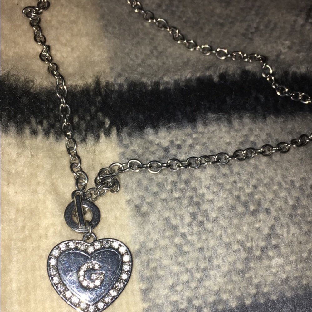 G letter necklace